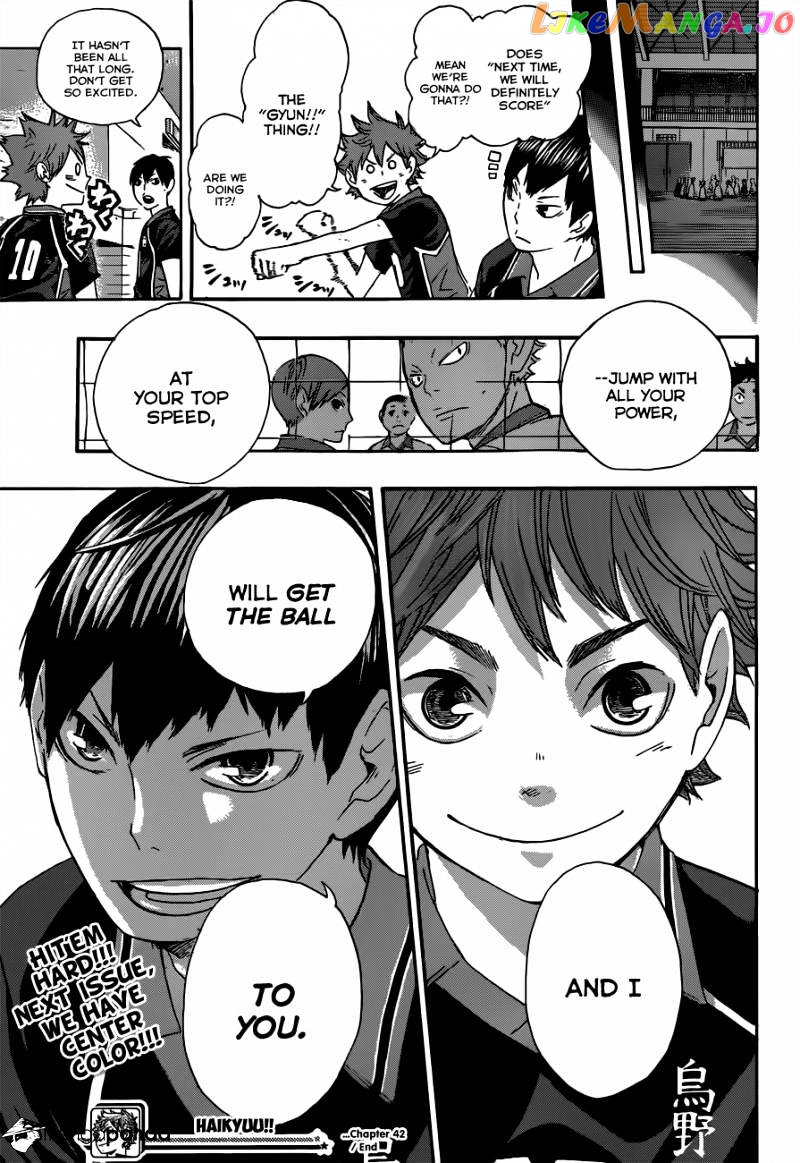 Haikyuu!!, Chapter 42 image 20